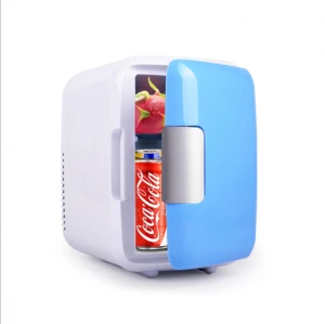 4 L car fridge heating cooling refrigerator Mini portable thermostatic skincare beauty fridge refrigerator