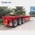 Import 40 ft flatbed container semi trailer from China