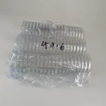 40.6 mm Coin Capsules Transparent Coin Holder for American Silver Eagle 1oz Coin