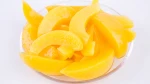 410g Fresh canned peaches,delicious yellow peach meat in heavy syrup in China on sale