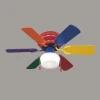 42 Inch Ceiling Fan With Led  Decorative Lighting for kids room