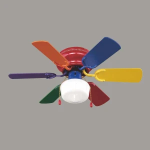 42 Inch Ceiling Fan With Led  Decorative Lighting for kids room