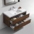 Import 42 Inch Luxury Wall Mount Hotel Melamine contemporary bathroom vanity from China