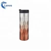 450ml double-insulate stainless steel irregular travel tumbler drinkware with leakproof lid