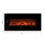 Import 48&quot; wall mount electric fireplace indoor fireplace with flat glass panel from China