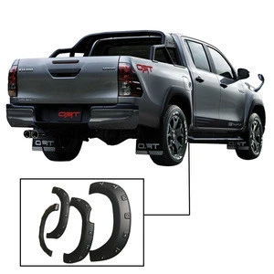 4x4 pick up car accessories abs fender flares universal wheel arch flares for hilux re vo 2015-2018