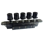 5 keys range hood keyboard switch inserting wire type