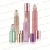 Import 5 ml 15ml clear frosted rose gold glass empty  roll on perfume bottle with metal roller ball from China