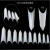 Import 500Pcs Nail art Tips design Faux Ongles Artificial False Coffin Ballet Nail Tips Half Cover Tips  Manicure ABS Fake Nails from China