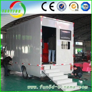 5D cinema 7d cinema system truck mobile 9d cinema with electric, pneumatic, hydraulic system