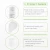 5ml 10ml 15ml Silicone Application Lip Balm Container Packaging Squeeze Cosmetic Plastic Lip Gloss Tube
