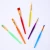 Import 6pcs Paint Brush nylon multicolor plastic paintbrush Watercolor brush for children art brush set from China