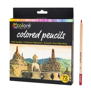 72colors premium artist oil based colored pencils set