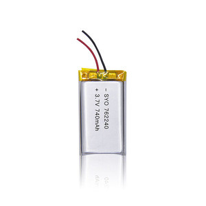 762240 polymer lithium battery 3.7v 162mA for Bluetooth speaker battery beauty instrument microphone digital battery