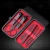 7pcs/set Professional Nail Clippers Cutter Kit Travel Grooming Kit/ Nail Care Tools Manicure Set Pedicure Set