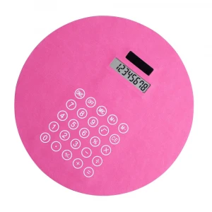 8-Digit display  with  features Custom Color Office Kraft Calculator  mouse pad