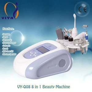 8 In 1 mini electric ultrasonic photon facial massager