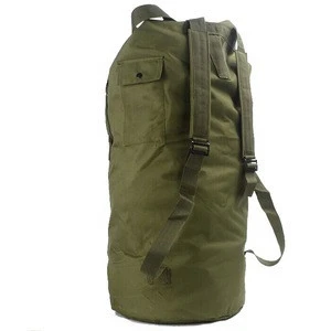 80l backpack  army green military Tactical Round Heavy Duty Duffel Bag