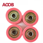 8*22*7mm High Precision Nylon Pulley Slide Door Wheel Bearing 608zz For Doors And Windows
