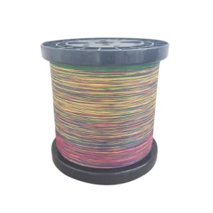 9 Strands PE Braided Fishing Line with 1500m Spool Packing