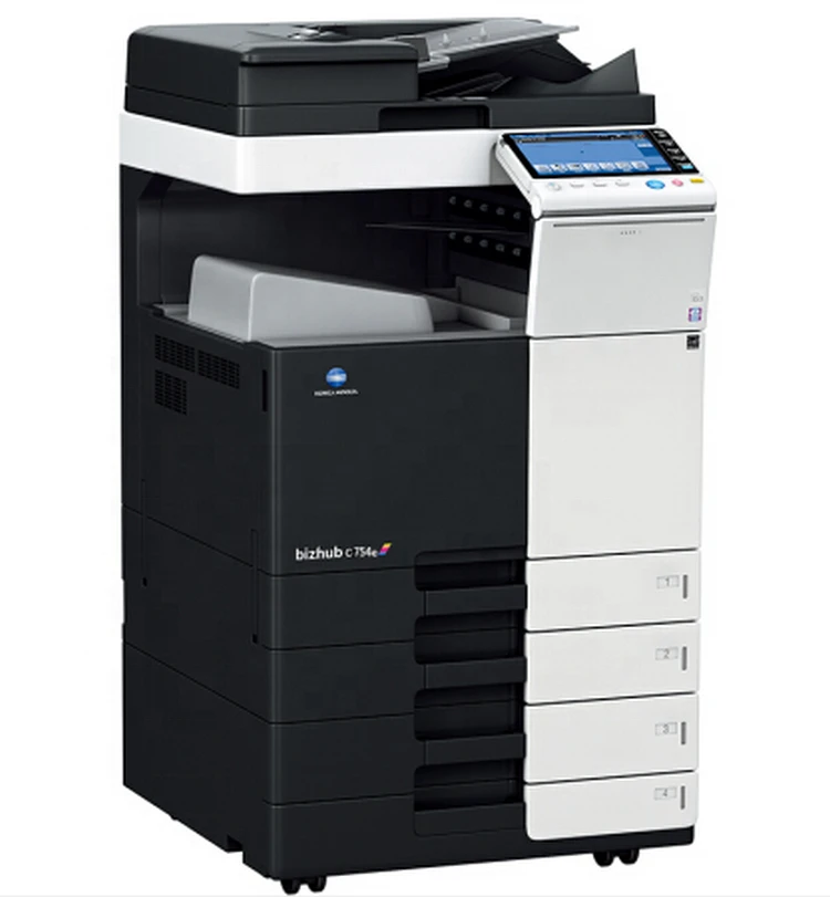 90% NEW High Quality Black&amp;White Used Digital Copiers Photocopier Machine For Konica Minolta Bizhub 754 654