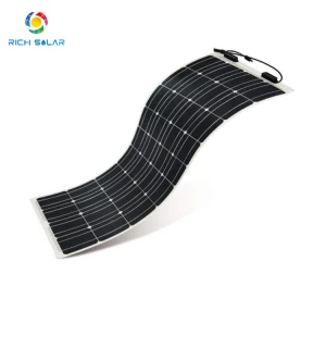 A Grade ETFE Thin Film 110watt Semi Panel Solar Flexible 100watt Flexible Solar Panel Panel Solar Flexible