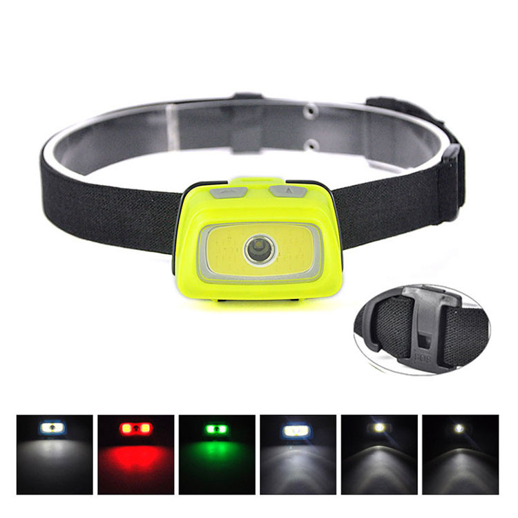Buy Aaa Battery Button Led Lights Camry Adjustable Head Torch Hunting ...