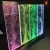 Import Acrylic water bubble panel LED light dacing bubble wall water feature screen for home decoration from China