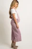 Adjustable Shoulder Straps Suspender Loose Long  Maternity Corduroy Overall Pant  With Pocket