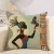 Import African Tribal Women Print Throw Pillow Cases Waist Cushion Covers Home Decor,Seat Cushion Chair Cover/ from China