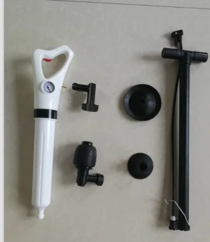 Air powered toilet plunger high pressure house toilet dredge tool pipeline sewer dredge tool