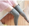 AJ18600 Extra Long Cotton Thigh High Socks Over the Knee High Boot Stockings Cotton Leg Warmers