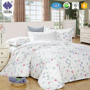  Factory printed bamboo bedding set home textile christmas bedding set luxury