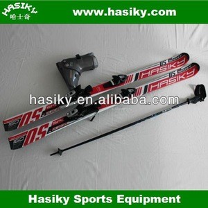 Alpine Ski Set= Adult Snow Ski, binding, Boot, Pole