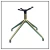 Import aluminium alloy office chair leg metal pedestal leg base  furniture  accessories from China