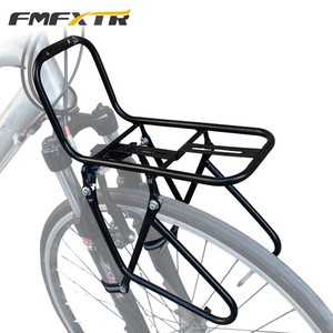 Aluminum Alloy MTB Bike Bicycle Luggage Rack Front Rack Bicycle Carrier Panniers Bag Shelf Cycling Bike Accessories Load 10KG