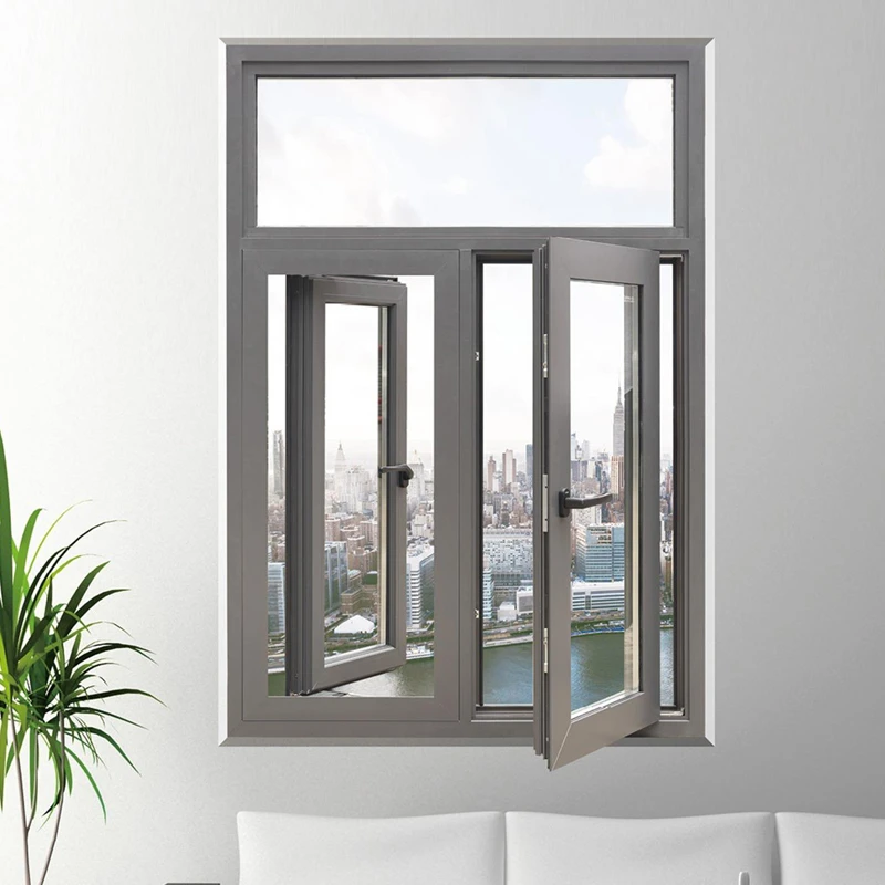 aluminum glass casement/ swing window