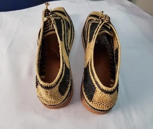 Amazing Handwork Raffia Shoes for women and men all colors available