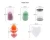 Amazon Best Sell Washable Hydrophilicity Latex Free Cosmetics Powder Puff Super Soft Makeup Beauty Sponge Blender Set