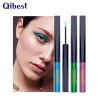 Amazon Ebay OEM/ODM Good Quality 15 Colors Waterproof Long Lasting Professional Quick Dry Smooth Natural Glitter Liquid Eyeliner