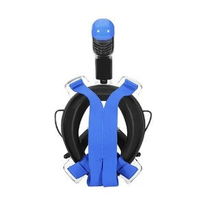 Amazon hot sale wetsuit parts RKD adults snorkel mask with diving mask gopro for swimming with glasses