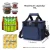 Import Amazon Hot Sell Custom Outdoor Picnic Insulation Bag 600D Polyester Insulated Cooler Lunch Bag from China