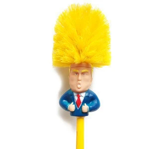 Amazon hot selling Donald Trump Toilet Brush Trump Toilet Scrubber Trump Toilet Brush