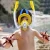 Amazon New Style Diving Mask Children Kids Learn Diving Mask Cycle Breathing Double-Tube Snorkeling Suit