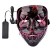 Import Amazon Sells EL Cold Light Luminous Sewing Mouth Eye Horror Halloween Mask from China