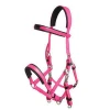 Amazon Waterproof PVC Coated Multicolor Horse Halter with Metal Hardware , Horse Riding Equipment Horse Halter Bridle