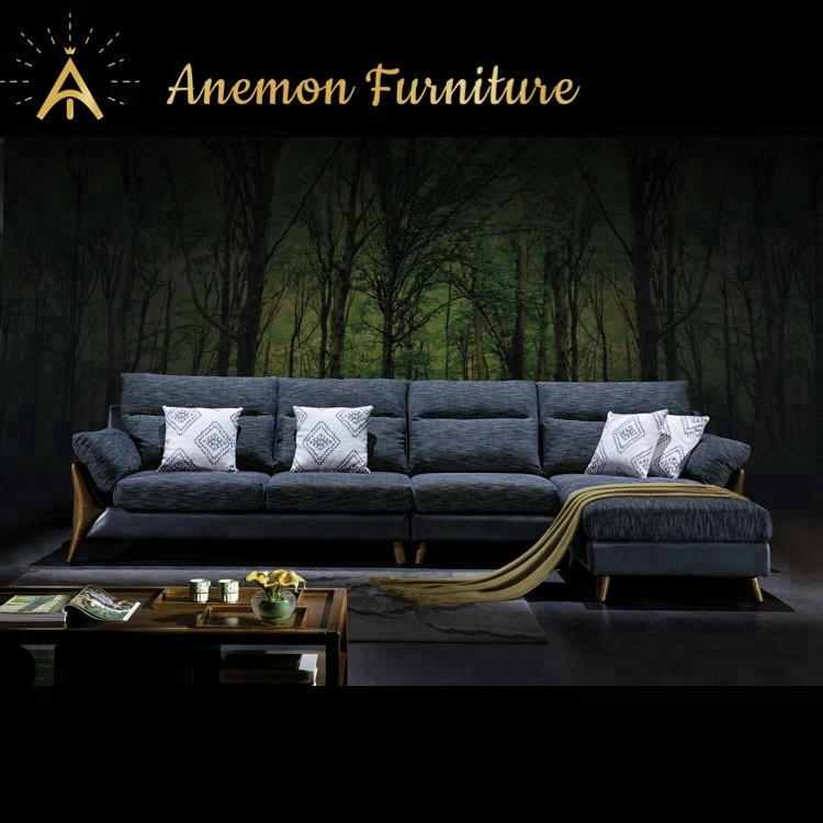 [Anemon Furniture] Dubai Luxury and Magnanimous Design Pine Wood Frame Sofa Furniture for Living Room MSA04