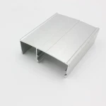 anodized aluminum alloy clamping profile for tempered glass