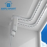 ANPU Double Tracks Aluminum Curtain Tracks Curtain Rail with Curtain Track Runners with CE ROHS