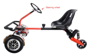 Anti-shock Hoverkart seat, go kart with adjustable for hover board